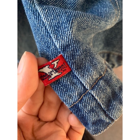 Department of Youth Cotton Laced Jean Jacket - Picture 6 of 6